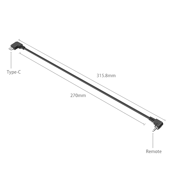 SmallRig Panasonic-Fernsteuerungskabel für Panasonic-Kameras 2970