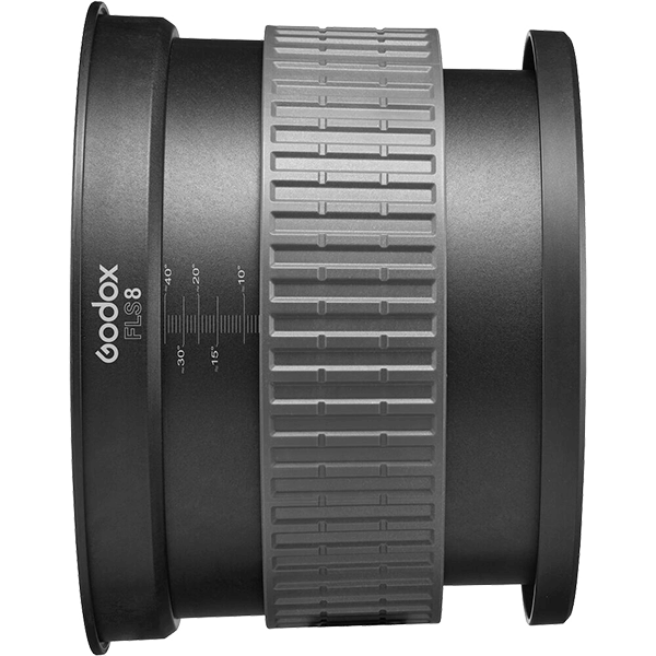 Fresnel Linse mit Bowens FLS8 Godox
