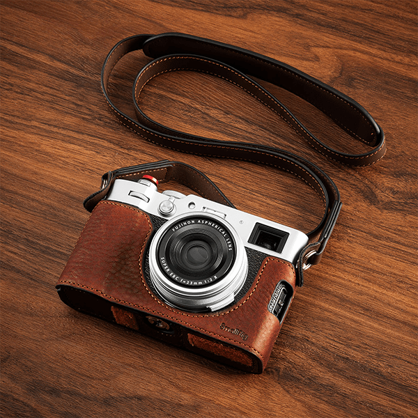 SmallRig Leather Half Case Kit for Fujifilm X100I brown