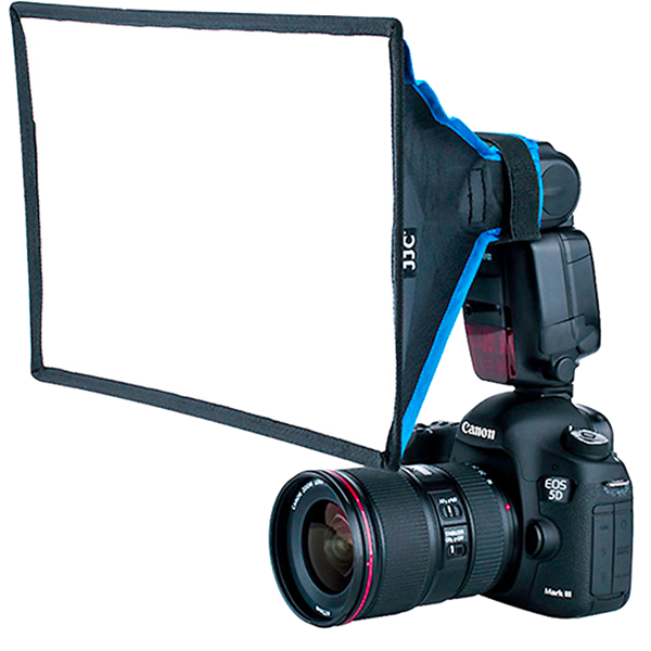 Softbox gross für Aufsteckbliteze RSB-L