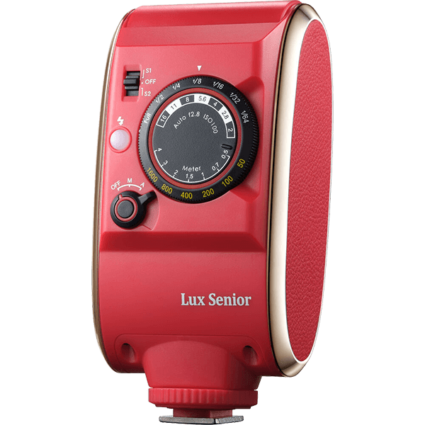 Retro Flash Godox Lux Senior in red