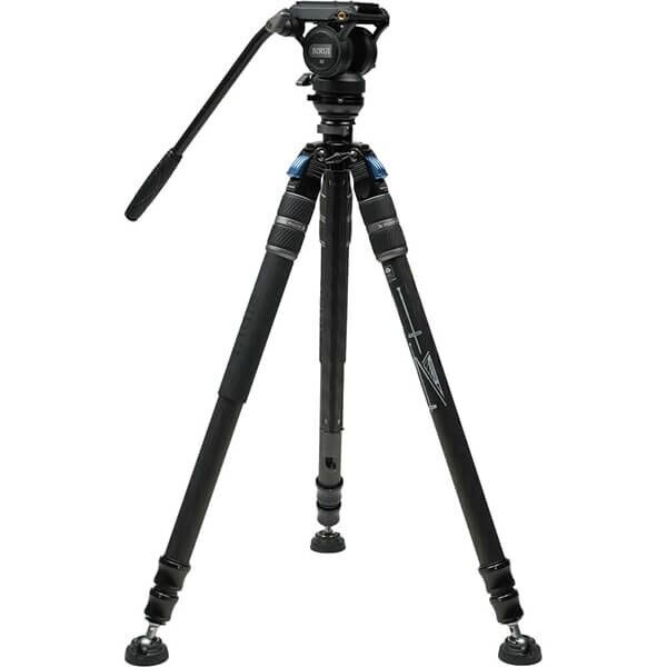 Sirui Video Tripod Kit SVS60+S3 Rapid System One-Step Height Adjustable