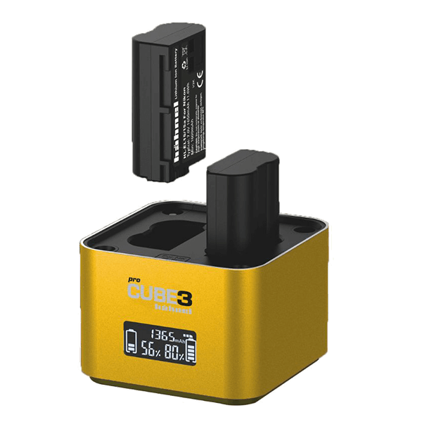 Hähnel ProCube3 Kameraakku Ladegerät zu Nikon